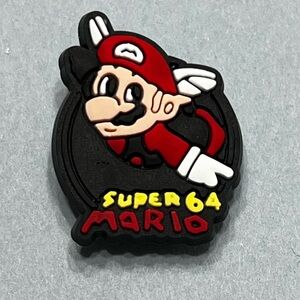 Super Mario shoe charm.